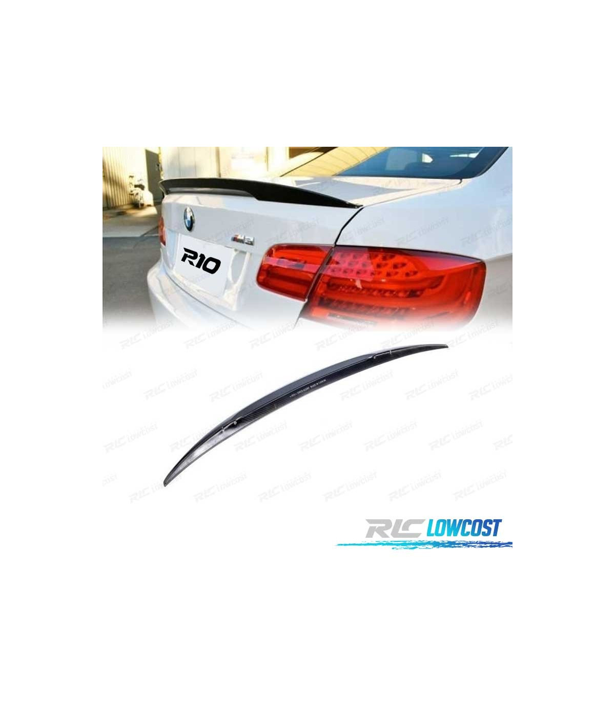 AILERON BECQUET LAME COFFRE POUR BMW SÉRIE 3 E92 06 14 COUPÉ M