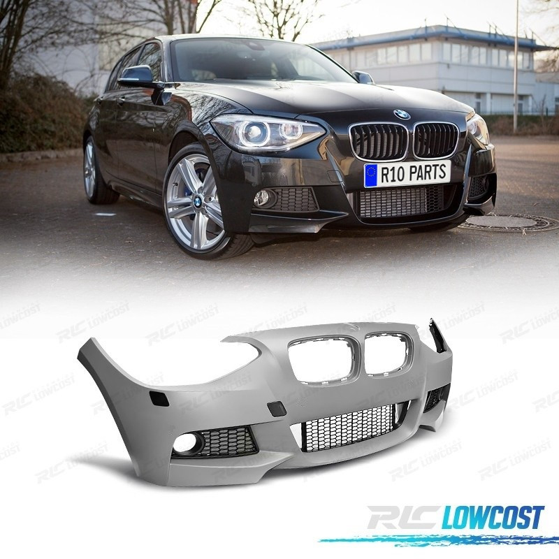 Grilles calandre BMW Serie 1 F20 F21 11-15 look M - Noir Brillant