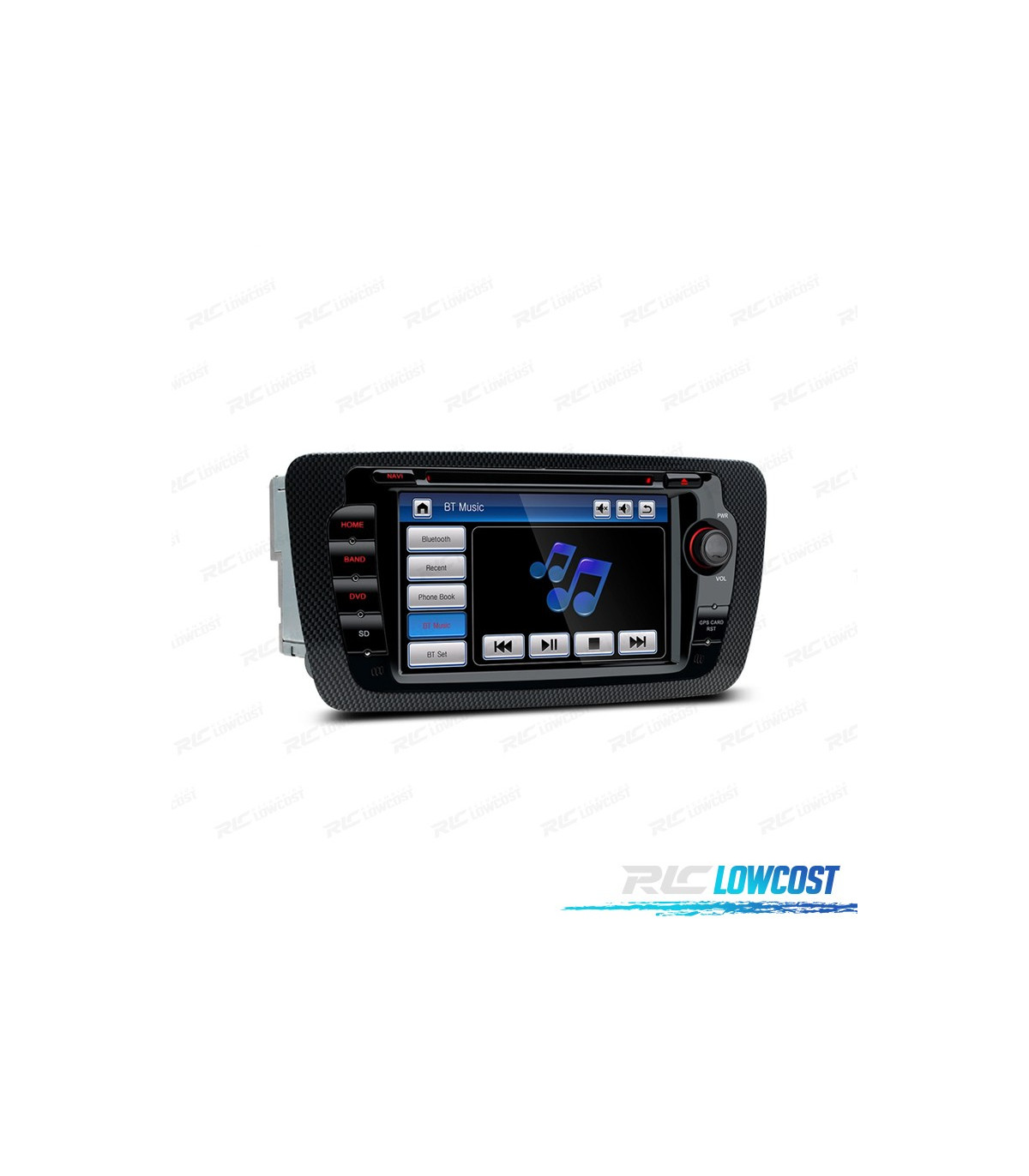 AUTORADIO TYPE 2DIN OEM IBIZA 6J 08-12 USB GPS TACTIL HD