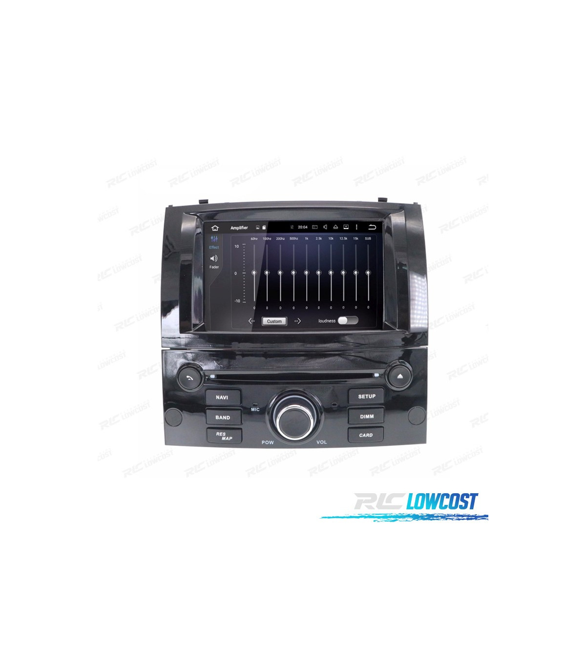 AUTORADIO GPS 7 ANDROID 11 POUR PEUGEOT 407 04 – 10