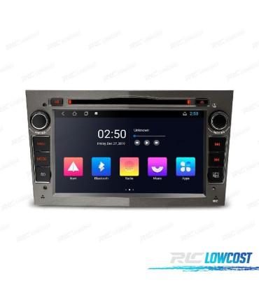 AUTORADIO 2DIN POUR OPEL USB GPS TACTIL HD 7 NOIR FUMÉ