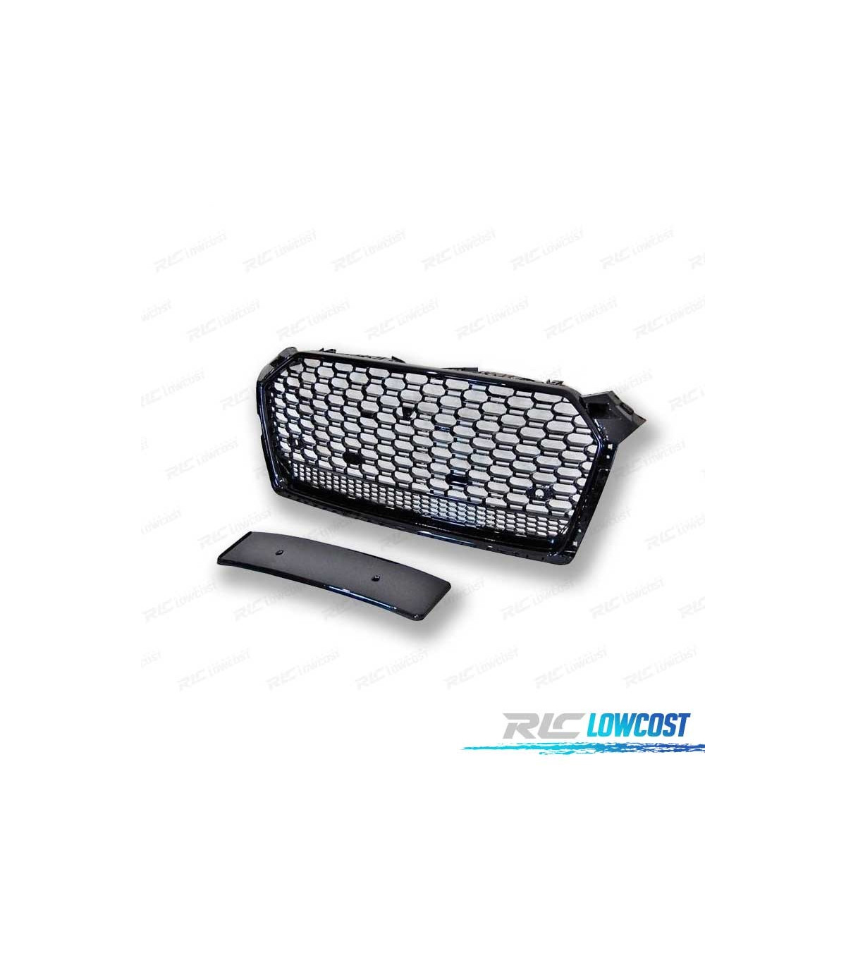 Calandre avant RS5 Look noir brillant Black Edition Grille de