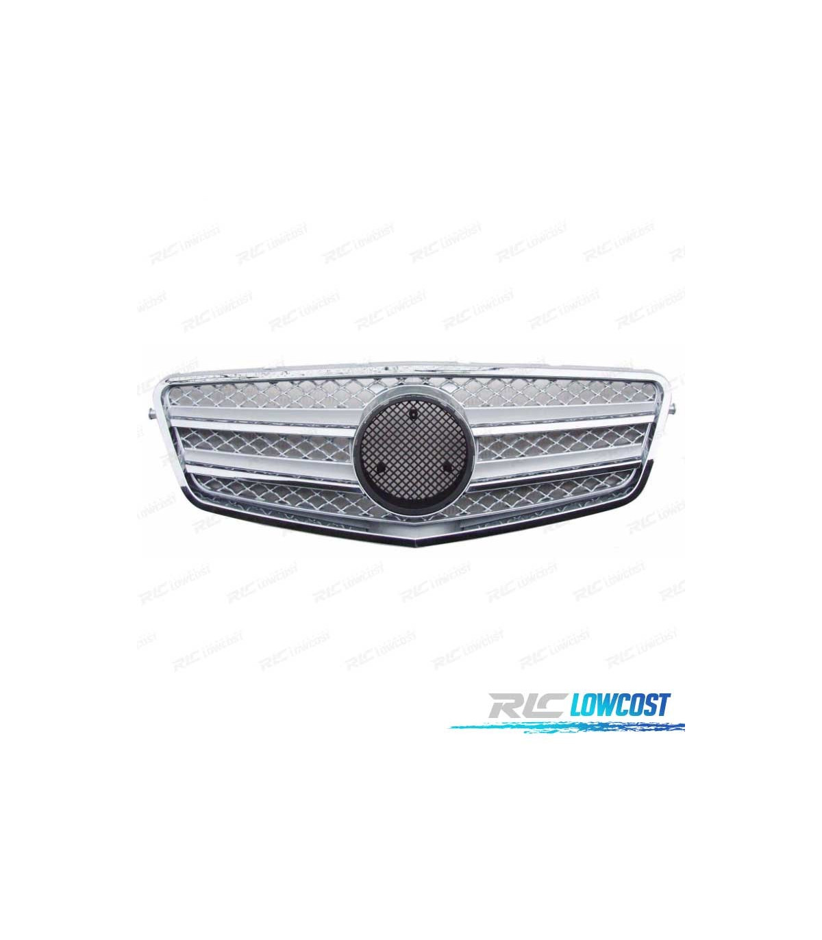 CALANDRE SPORT CL AMG POUR MERCEDES E W212 09+ ARGENT CHROMÉ